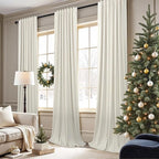 Blackout Window Curtains 2 Panel Set - Image 2