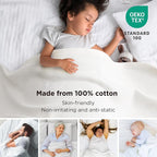 Bedsure 100% Cotton Large Blanket Oversized King - Image 2