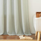 RYB HOME Linen Semi Sheer Curtains - Image 6