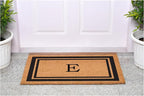 Calloway Mills 152961830E Black Border 18" x 30" Monogram Doormat - Image 4