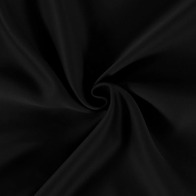 Blackout Curtains 42 x 63 inch/Black Curtains Set of 2 Panels/Thermal Insulated - Image 8