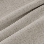 MIULEE 100% Blackout Linen Curtains 42 x 90 Inch Pebble Taupe 2 Panels | - Image 9
