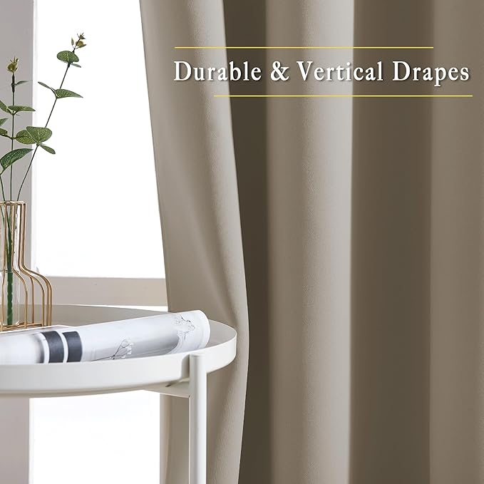 NICETOWN Bedroom Blackout Curtains and Drapes - Image 5
