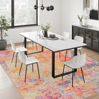 6x9 Area Rug Living Room: Modern Washable Soft Carpet Galaxy Haze | - Image 4