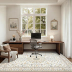 10x14 Area Rugs Living Room: Washable Vintage Rug - Image 5