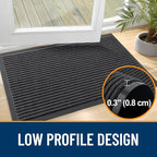 OLANLY Front Door Mat 59x23, Waterproof Heavy-Duty Indoor Outdoor Doormat | - Image 4