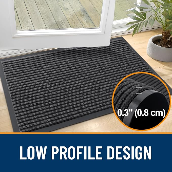 OLANLY Front Door Mat 71x23, Waterproof Heavy-Duty Indoor Outdoor Doormat | - Image 4