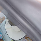 SpaceDresser Sheer Voile Window Treatment Rod Pocket Curtain Panels - Image 6