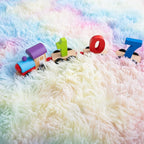 Noahas 2x6 Rainbow Fluffy Soft Runner Rug Non-Slip - Image 7