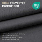 Joydeco Blackout Curtains 72 Inch Length 2 Panels Set, Thermal Insulated Long - Image 2