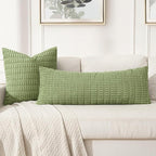 MIULEE Lumbar Corduroy Throw Pillow Cover - Image 3