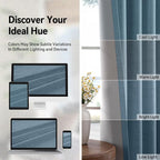 Curtains, 2 Panels, Grommet Top, Thermal Insulated, Full Light Blackout - Image 6