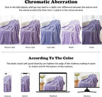 NEWCOSPLAY Fleece Clouds Cozy Twin Blanket - Image 6