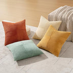 MIULEE Fall Teal Orange Decorative Throw Pillow Covers 18x18 Inch Set of 4 Boho - Image 6