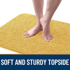 OLANLY Dog Door Mat for Muddy Paws 40x32, Super Absorbent Chenille Mud Mat | - Image 4