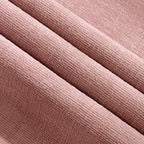 MIULEE Blush Pink Chenille Couch Throw Pillow Covers, 20x20 | Set of 2 - Image 2