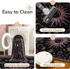 Vacuum-Friendly, 10x14 Washable Area Rug - Image 4