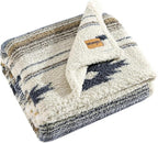 Wrangler - Throw Blanket with Sherpa Reverse, Super Soft Plush Bedding by Wrangler%C2%AE