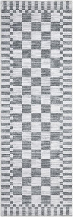 GarveeHome 2x12 Checkered Kitchen Runner Rug - Image 4