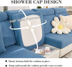 Couch Covers for 3 Cushion Sofa Pet Friendly Couch Cushion Covers Universal - Image 4