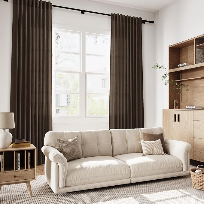 Chocolate Curtains 63 Inches Long 2 Panel Sets - Image 7