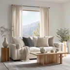Topfinel 4 Packs Natural Decorative Throw Pillows Covers 22x22 Inch - Image 6