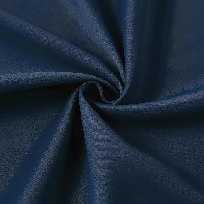 Navy Blackout Curtains 72 Wide x 84 inch Long 2 Panels - Image 7
