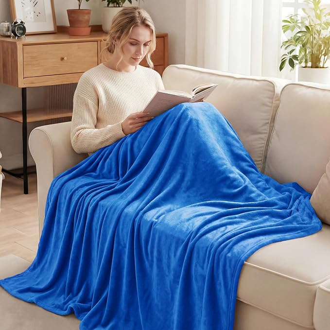 Exclusivo Mezcla Soft Large Fleece Throw Blanket - Image 2