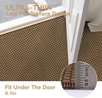 Indoor Door Mat Entryway Rug Non Slip Washable Dark Brown 2x3 ft | Front Entry - Image 3