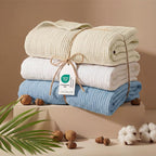 Bedsure 100% Cotton Muslin Blankets - Image 5