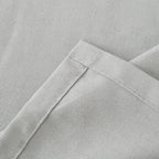 YoungsTex 72 Inch Length Grey Linen Curtains - Image 9