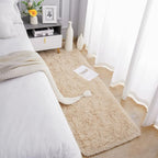 Chicrug Soft Runner Rugs for Bedroom Living Room Plush Fluffy Rug 2x5 | Shag - Image 4