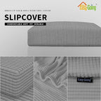 Easy-Going Stretch 1 Piece Oversized Couch Cushion Cover - Image 3