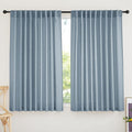 RYB HOME Short Linen Sheer Curtains by RYBHOME