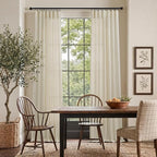 Birch Beige Linen Curtains 80 Inch Length - Image 2