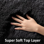 Ophanie Small Rug Washable Non Slip Throw Bedside Area Rugs, Fluffy Soft Mini - Image 2