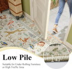 DUKINO 2.6x8 Rug for Hallway, Washable Kitchen Runner Rug Non Slip, Stain - Image 7