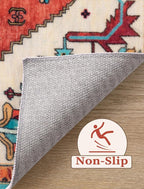 SERISSA 3x14 Washable Non Slip Boho Runner Rug - Image 4