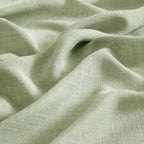 MIULEE Sage Green Linen Curtains 52x45 Inch 2 Panels - Image 4