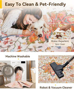 RELEANY Washable Area Rug, Runner 2'6"x8', Water Repellent, Pet Friendly - Image 3