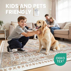4x12 Runner Rug Non Slip, Washable Hallway Runner Rug, Nursery Room, Soft - Image 8