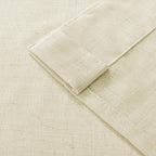 Joydeco Linen Curtains 84 Inch Length 2 Panel Sets, Light Filtering Curtains - Image 7