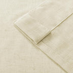 Joydeco Linen Curtains 96 Inch Length 2 Panel Sets, Light Filtering Curtains - Image 7