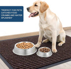 OLANLY 2-Pack Front Door Mats 47x23, Waterproof Heavy-Duty Doormats | Tan - Image 6