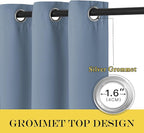 NICETOWN Blackout Curtains for Windows 84 inch Long - Image 4