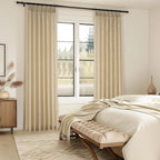 95 Inches Long Pinch Pleated Semi Sheer Curtains - Image 6