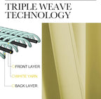 NICETOWN RV Blackout Curtains for Camper Windows, Paler Yellow, Kitchen Curtains - Image 3