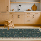 Dark Green 2x6 Kitchen Rug - Image 8