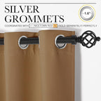 NICETOWN Sleek Blackout Curtains 96 inches Length - Image 3