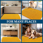 OLANLY Dog Door Mat for Muddy Paws 70x24, Super Absorbent Chenille Mud Mat | - Image 8
